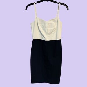 Banana Republic Navy & White sundress size 4